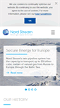 Mobile Screenshot of nord-stream.com